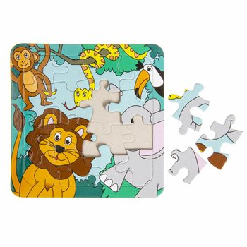 Mix Jungle Puzzles (14x14cm) - Value Pack of 50