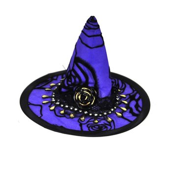 Small Witch Hat Hair Clips (6 pcs.)