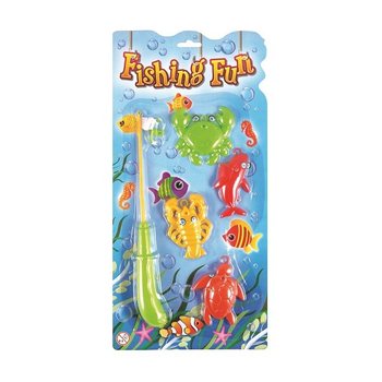 MAGNETIC FISH GAME ON MAP (12pcs)