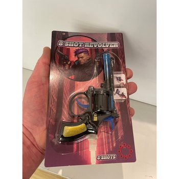 8-Shot Cap Gun on Blister Card (24pcs)