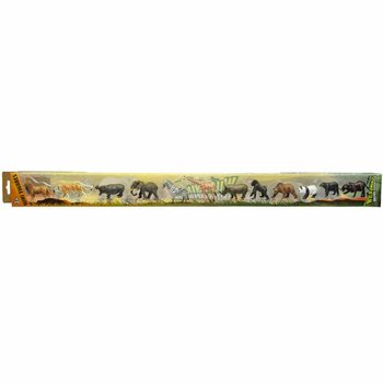 ANIMAL WORLD - MIX WILD ANIMAL FIGURES (12 pcs.)