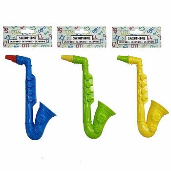 SAXOPHONE - 16 CM HIGH - MIXED COLORS (12 pcs.)
