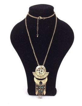 Ibiza Look Necklace with Tiger Print (1 pc)