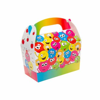 Smiley Treat Box Party Favor Box 12x12.5x6 cm (12 pcs)