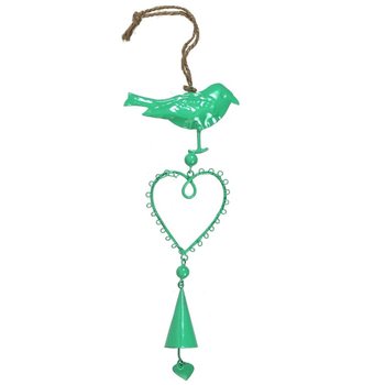 DECORATION CHAIN ​​- MODEL: BIRD ON HEART (6 pcs.)