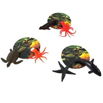 2-PIECE SET MARINE ANIMALS (12sets.)