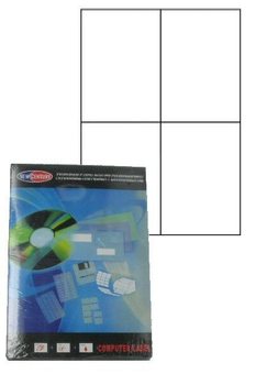 Printer Sticker Labels (100 Sheets)