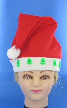 LIGHT-UP CHRISTMAS HAT WITH REINDEER (12 pcs)