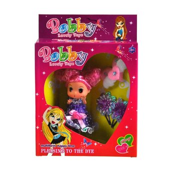 Bobby Toy Doll with Accessories (2 pcs.)
