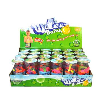 125 Pieces Water Balloons in Tube (24 pcs.)