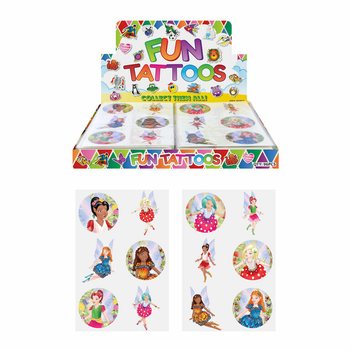 Fun Tattoos - Fairy Display (96 pcs)