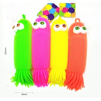 PUFFER BALL OCTOPUS - 20CM LONG - IN DISPLAY (12 pcs.)