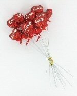 DECORATION LOVE HEART (12 pcs)