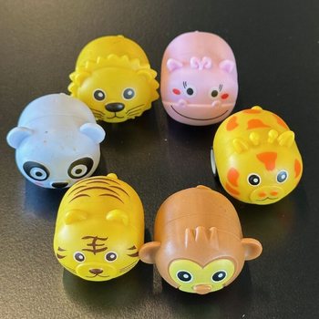 PULL BACK JUNGLE ANIMALS - IN DISPLAY (36 pcs.)