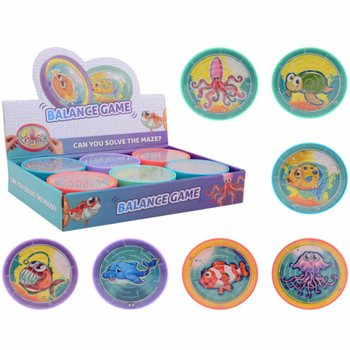 Large Round Sea Animal Maze Ball Game (24 pcs)