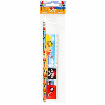 4 PIECE CHARACTER SET PIRATE (24pcs)
