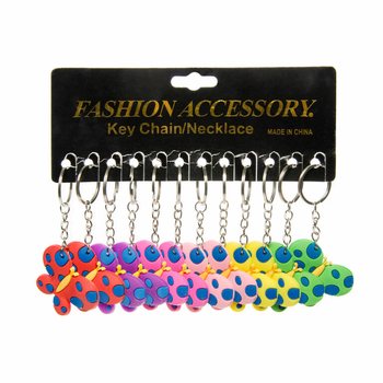 Butterfly Keyrings (48 pcs.)