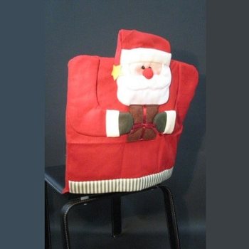 LUXURY SANTA CLAUS CHAIR COVERS (4 pcs)