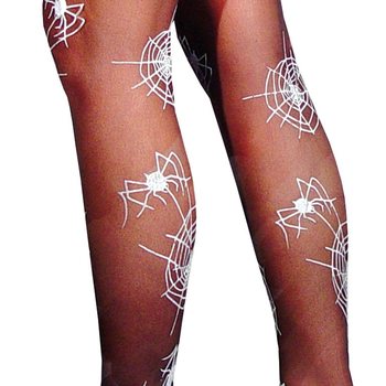 Spiderweb Print Tights (11 pcs.)