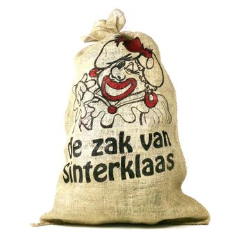 Large Jute Sack for Saint Nicholas & Santa Claus