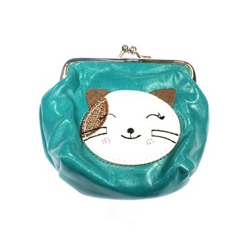 WALLET (CHILD) MIX COLORS KITTEN (6pc)