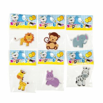 Assorted Animal Erasers in Display (30 pcs.)
