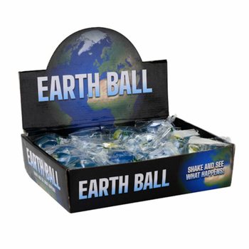 Globe Glitter Ball &Oslash;6.5 cm in Display (12 pcs)