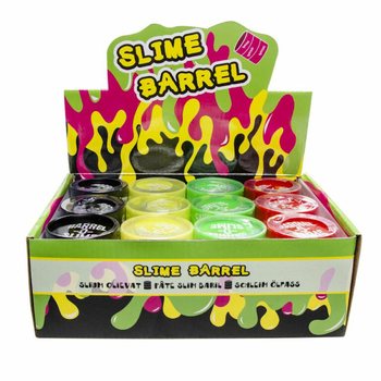 COLORED SLIME IN BARREL ON DISPLAY (12 pcs.)