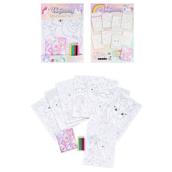 LARGE COLOR SET - MODEL: UNICORN - Dimensions 22x30x1 CM (12 pcs.)
