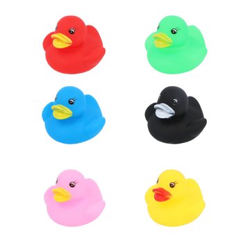 MIX COLOURS BATH DUCKS - Size 5x5x4 Cm. (144 pcs.)