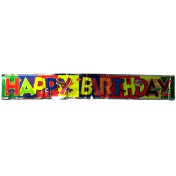 HAPPY BIRTHDAY - BANNER (15 pcs.)