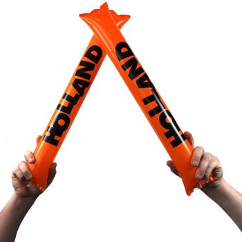 2 INFLATABLE HOLLAND CHEER STICKS (24st.)