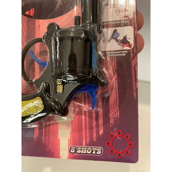 8-Shot Cap Gun on Blister Card (24pcs)