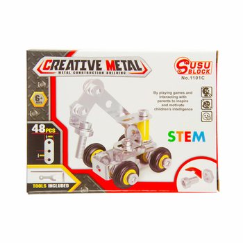 BUILD YOUR OWN METAL VEHICLE (16pcs)
