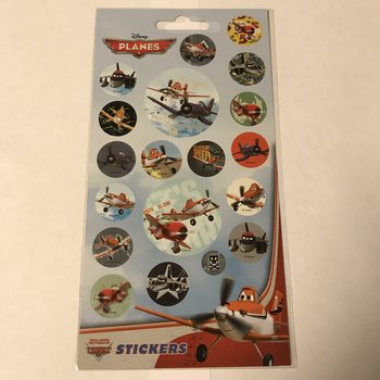 Sticker Sheet: Disney Planes, Dim. 20 x 10 cm (10 pcs)