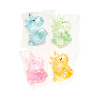 SQUEEZE UNICORN - MIXED COLORS - IN DISPLAY (12 pcs)