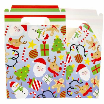 Christmas Menu & Treat Boxes (Set of 12)