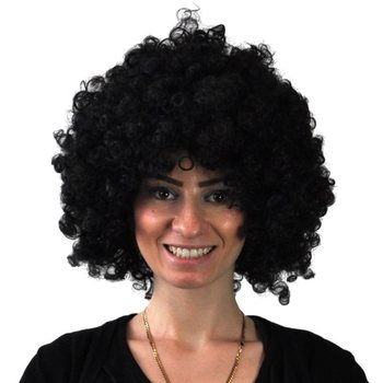 Afro Wig Black (5 pcs) - Wholesale Party Supplies