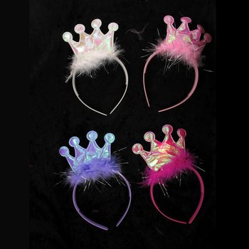 HAIR BAND WITH LIGHT AND crown (12p.)