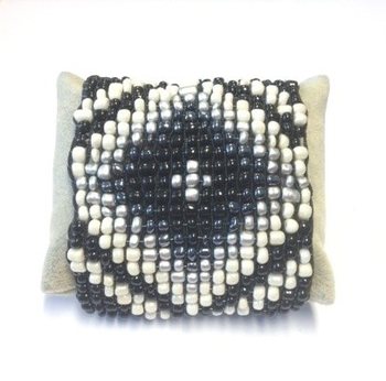 Aztec Bracelet Black/Cream (1 pc)