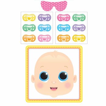 BABY SHOWER GAME - STICK THE DUMMY (12 pcs)