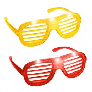 SHUTTER SHADES GLASSES WITH LIGHT (24st).