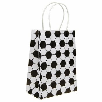 Football Paper Gift Bags 16x9x22 CM (12 pcs)