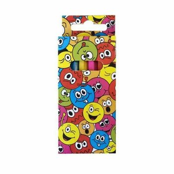 Smiley Coloring Pencil Set (6-Piece) - Display Box of 24