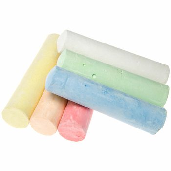 Large Sidewalk Chalk Set in Box (12 x 6 Pieces)