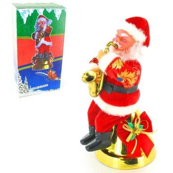 Animated Santa Claus with Saxophone (2 pcs)