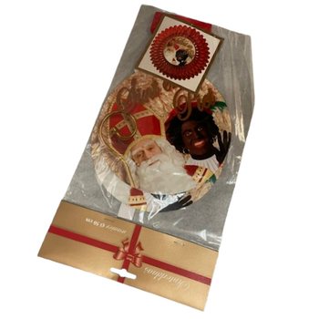 SINTERKLAAS DECORATION FAN &Oslash;50 CM - FOLDABLE (6 pcs)