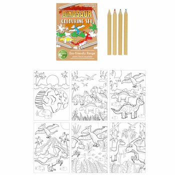 Dinosaur ECO-FRIENDLY Drawing Set (25 pcs)