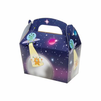 Space Treat Boxes / Party Favor Boxes 12x12.5x6 cm (12 pcs)