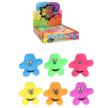 Squeezy Splat Man - Mix Colors - In Display (24 pcs)